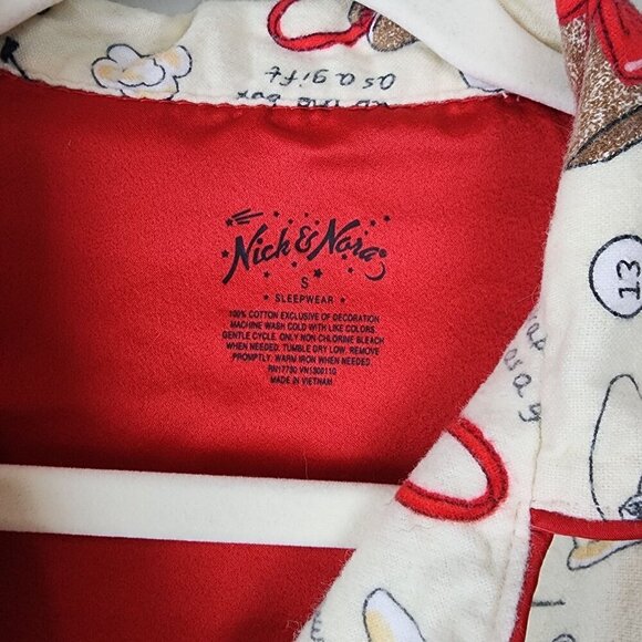 Nick and Nora size S How to make sock monkey instructions pajama top - Picture 3 of 12